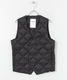 TAION　W-BREASTED DOWN GILET