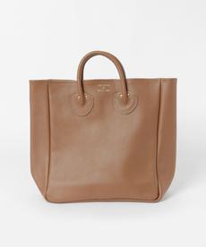 YOUNG&OLSEN　EMBOSSED LEATHER TOTE M