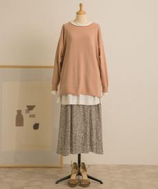【WEB限定】thint　カッセンミニレオパードスカート