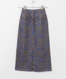 tiit tokyo　print scrath skirt