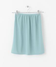 unfil　bluefacecashmerebelted skirt