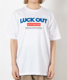 LUCKOUTプリントTシャツ