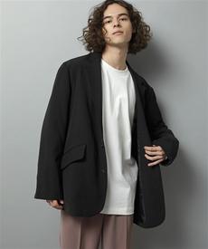 T/STRETCH LOOSE TAILORED JACKET