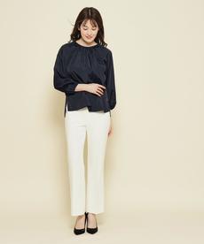 【洗える／日本製／伸縮性】コーディネートにシャープさをプラスするフィット感あるパンツ