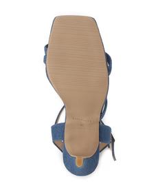 スクエアトゥ華奢ストラップサンダル 24SS