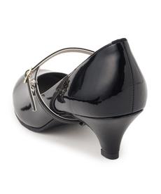 2WAYラウンドトゥななめストラップパンプス