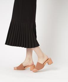 ニットアッパーミュールサンダル 24SS