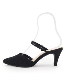 2WAYアンクレットストラップレースミュール 結婚式二次会 パーティー 24SS