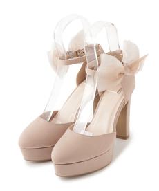アッパーシフォンリボンパンプス 結婚式二次会 パーティー 24SS