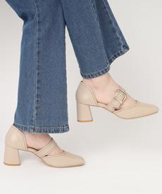 セパレートバックルパンプス 24SS