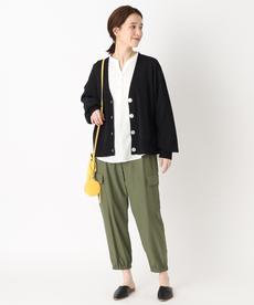 【洗える/重宝します!】サラッとした手触りのカーディガン