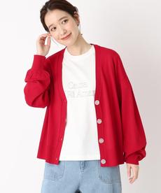 【洗える/重宝します!】サラッとした手触りのカーディガン