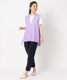 【洗える/初夏のコーデ力UP!】大人なキレイメベスト