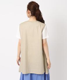 【洗える/初夏のコーデ力UP!】大人なキレイメベスト