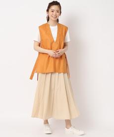 【洗える/初夏のコーデ力UP!】大人なキレイメベスト