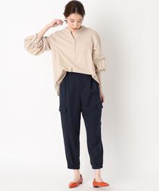 【洗える/トレンド感UP！】大人のキレイメカーゴパンツ