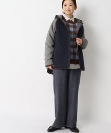 ◆【洗える/配色を楽しんで★】旬のブロックチェックニット