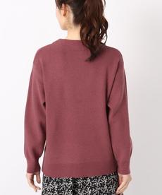 ◆【洗える/2点セットでスタイル完成！】シンプルニット＆フラワー柄スカート