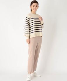 【洗える/重宝するスッキリパンツ】スプリングテーパードパンツ