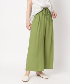 【洗える/楽に履ける!】リラックスワイドパンツ