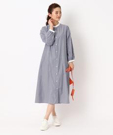 【洗える】爽やかなシャツワンピース