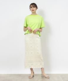 クロップドバックシャンTシャツ