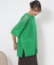 リラクシーシアーニット【洗える】