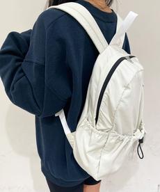 軽量 A4対応 エコ裏地 6ポケットドロストリュック