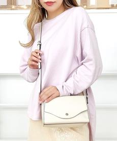 かるいかばんPU お財布ショルダーBK