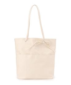 合皮リボンモチーフA4トート