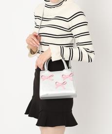 リボン2WAYショルダーバッグ