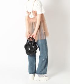 フラワー2WAYバッグ