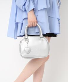 ハート付き2WAYボストンバッグ