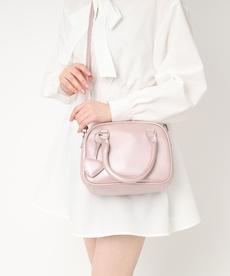 ハート付き2WAYボストンバッグ