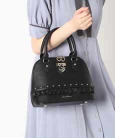 ハートガーリー2wayボストンバッグ 量産 地雷 鍵 