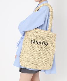 雑材ロゴ刺繍トート