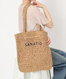 雑材ロゴ刺繍トート