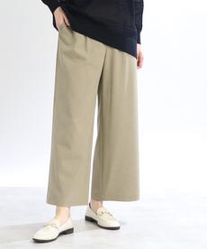 【マシンウォッシュ可能/UVカット/接触冷感】リラクシーワイドパンツ 【マシンウォッシュ可能/UVカット/接触冷感】リラクシーワイドパンツ