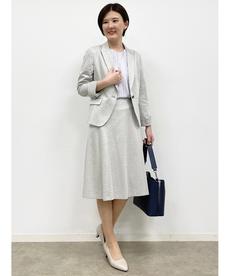 【マシンウォッシュ可能/UVカット/接触冷感/洗える】ピンタックブラウス 【マシンウォッシュ可能/UVカット/接触冷感/洗える】ピンタックブラウス