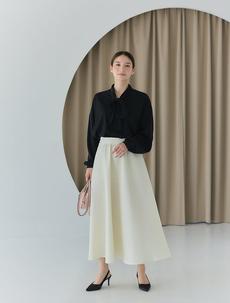 ふくれジャガードロングスカート ふくれジャガードロングスカート