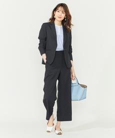 【Oggi5月号掲載】リネンライクベーシック パンツ 【Oggi5月号掲載】リネンライクベーシック パンツ