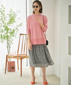 【WEB限定】コットンポリエステル リラクシーニット