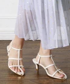 ナローストラップサンダル