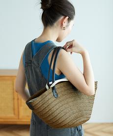 【武智志穂さんS/Sコラボ】
バスケットトートカゴバッグ