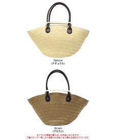 【武智志穂さんS/Sコラボ】
バスケットトートカゴバッグ