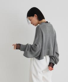 【IGTV】
シアーショートプルオーバー