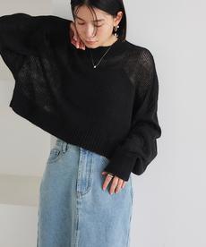 【IGTV】
シアーショートプルオーバー