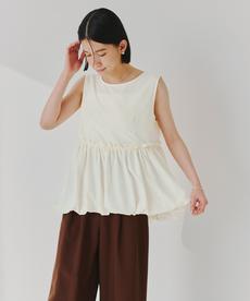 【2024夏先行販売】★
ノースリーブバルーントップス【メール便可／100】